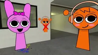 Thumbnail: Pinki Can't Hide from Oren😋SAVE Sprunki Girl - Incredibox Sprunkies in Garrys Mod