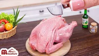 Thumbnail: 🍯 So Yummy Mini Honey-Glazed Roasted Turkey Recipe | ASMR Cooking Mini Food