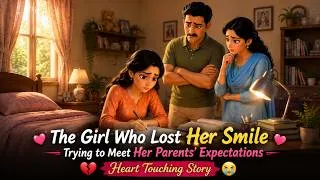 Thumbnail: The Girl Who Lost Her Smile Trying to Make Her Parents Proud 💔