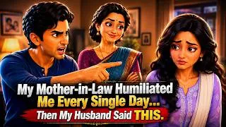 Thumbnail: 💔 My Mother-in-Law Humiliated Me Every Single Day... Then My Husband Said THIS. 😱