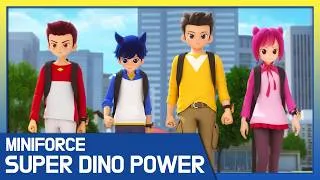 Thumbnail: Superhero Cartoons Turn Human 🦖 Best Episodes of Miniforce Dino Super Power Saga of the Dino Rangers
