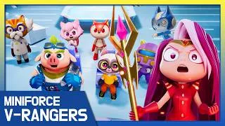 Thumbnail: Meet the Miniforce V-Rangers and their Biggest Nemesis ❇️ Miniforce Season 5: Saga of the V-Rangers