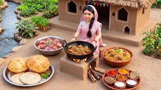 Thumbnail: 🍛🐑🥣 Miniature Doll Cooking Mutton Tahari with Raita 🔥 | Indian Tiny Kitchen ASMR