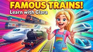 Thumbnail: Learn Trains Names Song 🚂🎶 Types of Trains for Kids
