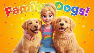 Thumbnail: Learn Names of Dogs Song 🐶🎶 Dog Breeds for Kids | Nursery Rhymes