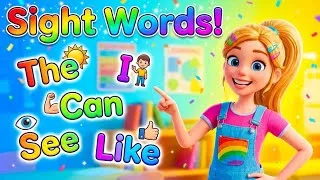 Thumbnail: Learn Sight Words Song for Kids 🔤📚 Fun Reading | Toddler Songs