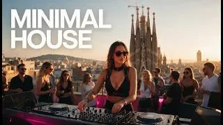 Thumbnail: Minimal House Mix 2026 | Barcelona Rooftop Sunset
