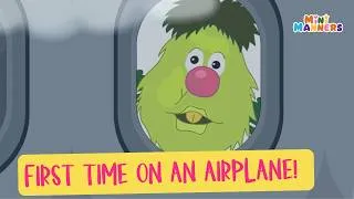 Thumbnail: How to Teach Kids Airplane Manners ✈️ Tips for Flying with Toddlers | Mini Manners
