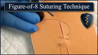 Thumbnail: Figure-of-8 or Cruciate Suturing - Quick Demo in HD!