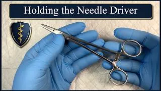 Thumbnail: SUTURE Tutorial: Holding the Needle Driver - Demo and Instructions in HD!