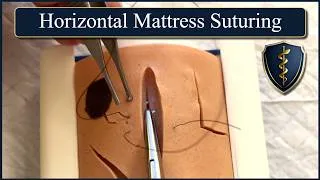 Thumbnail: Horizontal Mattress Suturing - Quick Demo in HD!