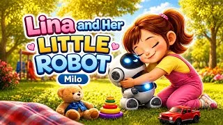 Thumbnail: Lina and Her Little Robot | The Story of Kindness | Mini Minds Learning TV