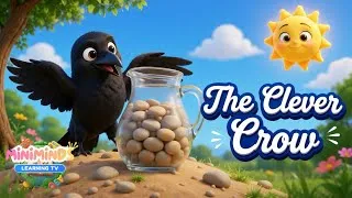 Thumbnail: The Clever Crow Story for Kids 🐦 | Moral Story | Kids Learning | Mini Minds Learning TV