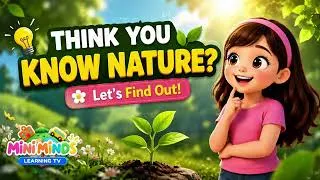 Thumbnail: Nature & Science Quiz for Kids 🌏| Fun GK Questions for Kids | Mini Minds Learning TV #kids
