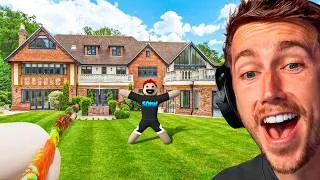 Thumbnail: Hunting the Sidemen House in Meccha Chameleon!