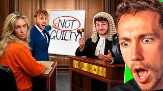 Thumbnail: Miniminter Reacts To YouTube’s BIGGEST Scandals in an ACTUAL Court 2