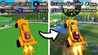 Thumbnail: 12 AIs Work Together To Make Rocket League