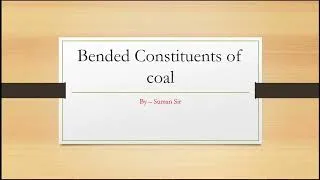 Thumbnail: Bended Constituent of Coal | Vitrain, Clarain, Durain & Fusain