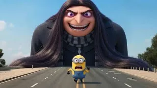 Thumbnail: MINIONS VS GIANT MONSTER GRU 😱 Terrifying Chase! The rise of the Grinch | Funny Minions Cartoon