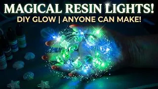Thumbnail: DIY Glowing Fairy Lights ✨ AMAZING Resin Crafts ANYONE CAN MAKE | 8