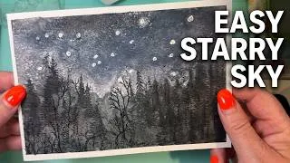 Thumbnail: How to Create a Beautiful Night Sky Painting