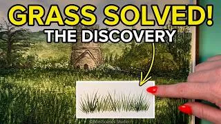 Thumbnail: Struggling with Grass Details? Here's What I Discovered | Watercolor Tutorial