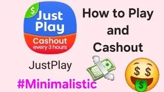 Thumbnail: Justplay / How to Cash out on #justplay 