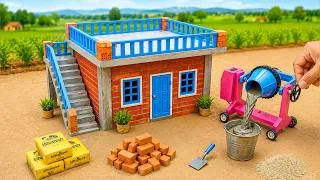 Thumbnail: Making Diy Mini House Construction | Mini Diy Bricks and Cemented  | Amazing Science Project