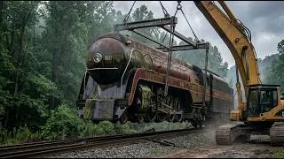 Thumbnail: Norfolk & Western 611 | Epic ASMR Steam Locomotive Restoration to Glory
