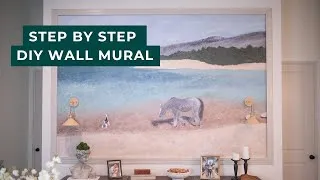 Thumbnail: Painting a Wall Mural on a Textured Wall