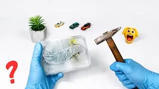 Thumbnail: I Froze Hot Wheels in a Block of Ice… Can I Save Them? 🧊🔥