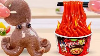 Thumbnail: Best Of Korean Food 🍗 How To Make Miniature Korean Chicken and Black Bean Noodle Recipe | Mini Yummy