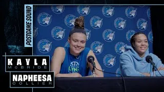 Thumbnail: “We Love The Competition.” | Kayla McBride & Napheesa Collier Postgame Sound | 08.19.26