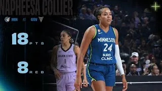 Thumbnail: Napheesa Collier Doesn’t Hold Back With 18 Points & 8 Rebounds vs Golden State Valkyries | 08.19.26