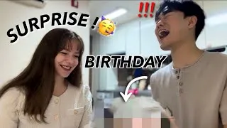 Thumbnail: 🤫 I surprised my Korean Husband for his 30th Birthday🥳 (IT DID NOT GO AS PLANNED💀🥲)