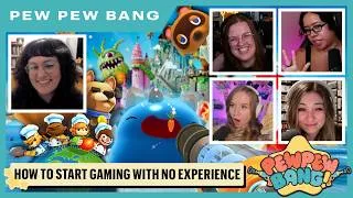 Thumbnail: Pew Pew Bang - The Ultimate Guide For New Gamers (With Kate Hunter!)