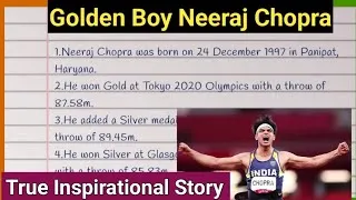 Thumbnail: Neeraj Chopra Life Essay |10 Lines On Neeraj Chopra |Essay On Neeraj Chopra| Neeraj Chopra Biography