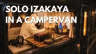 Thumbnail: Solo Izakaya Night in a Campervan | Escaping the Typhoon