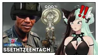 Thumbnail: Earth Defense Force 5 Review || THIS GAME IS SO CONFUSING || Mintzey Moon Reacts to SsethTzeentach