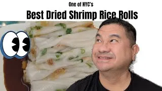 Thumbnail: One of the Best Dried Shrimp Rice Rolls in NYC - Taste of Canton
