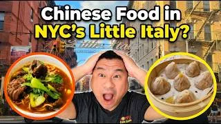 Thumbnail: Getting Chinese Food in NYC’s Little Italy! What it's like?