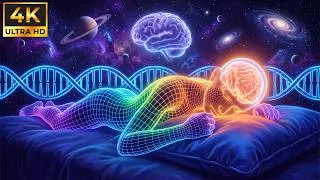 Thumbnail: 432Hz + 528Hz + 741Hz for Mind-Body Restoration | Deep Sleep, DNA Repair, & Neural Awakening 🧬