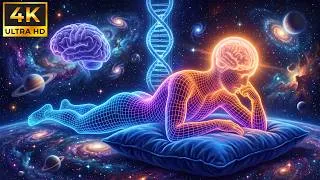 Thumbnail: 432Hz + 528Hz + 741Hz Triad | Deep Sleep Solfeggio & DNA Repair Frequencies 🧬