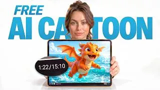 Thumbnail: How To Create Long AI Cartoon Videos For Free
