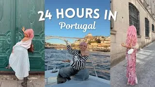 Thumbnail: day in the life in PORTUGAL ✈️ (markets, boat tour, shopping, wine tasting}