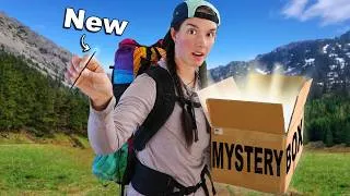Thumbnail: Backpacking with New Ultralight Gear From a MYSTERY BOX!