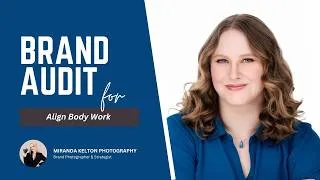 Thumbnail: Brand Photographer Audits a Massage Therapist's Website & Social Media | Align Bodywork