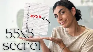 Thumbnail: How to do the 55x5 Manifestation Method