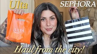 Thumbnail: Sephora & Ulta Haul from visiting the City + Try on! 