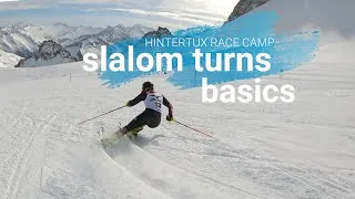Thumbnail: Ski Slalom carved turn basics, follow me  @leona_popovic